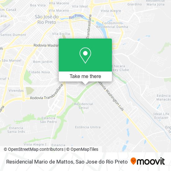 Residencial Mario de Mattos map