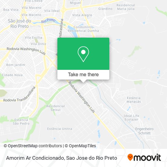 Amorim Ar Condicionado map