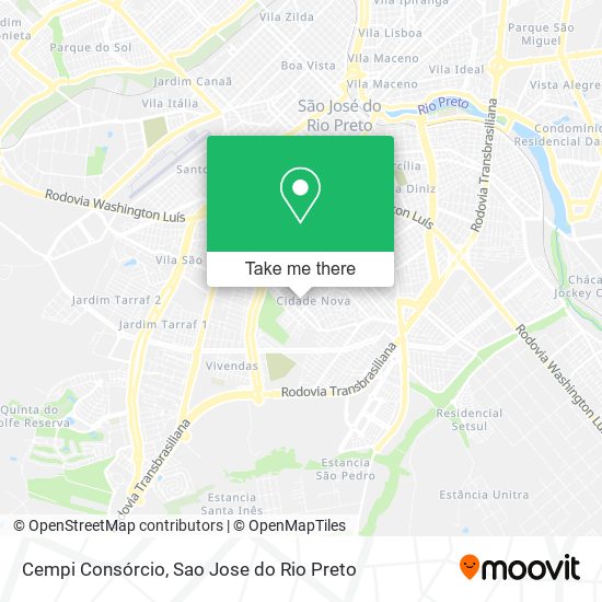 Cempi Consórcio map