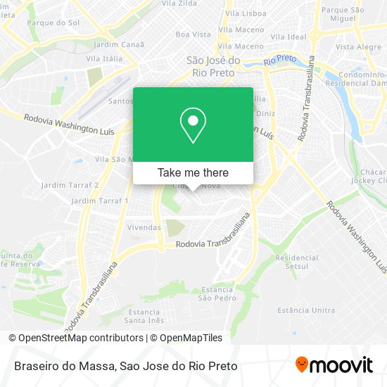 Braseiro do Massa map
