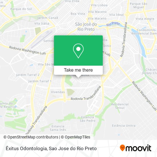 Êxitus Odontologia map