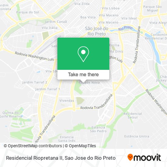 Residencial Riopretana II map