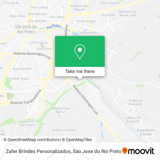 Zafer Brindes Personalizados map