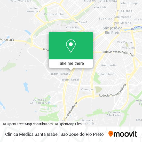 Clinica Medica Santa Isabel map