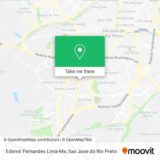 Edemir Fernandes Lima-Me map