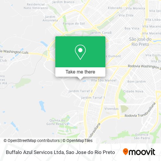 Buffalo Azul Servicos Ltda map