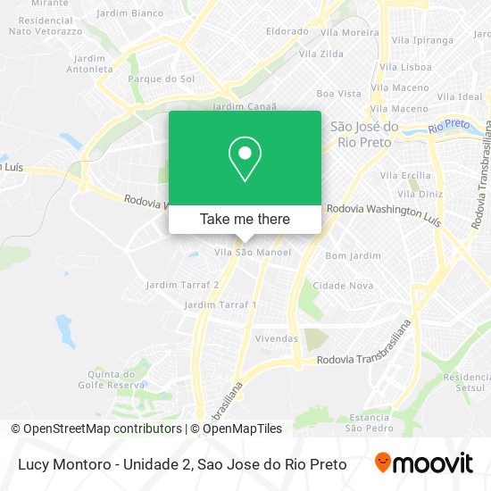 Lucy Montoro - Unidade 2 map