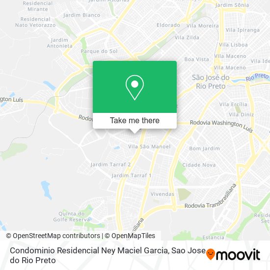 Condominio Residencial Ney Maciel Garcia map