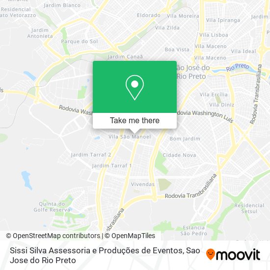 Sissi Silva Assessoria e Produções de Eventos map