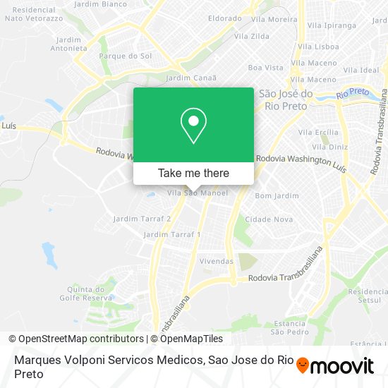 Marques Volponi Servicos Medicos map