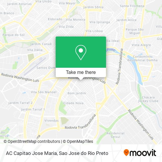 AC Capitao Jose Maria map