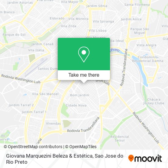 Giovana Marquezini Beleza & Estética map