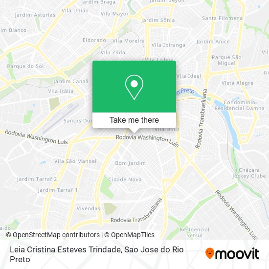 Leia Cristina Esteves Trindade map