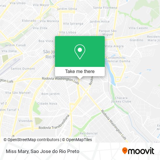 Miss Mary map