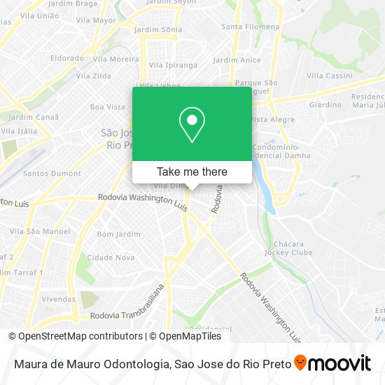 Maura de Mauro Odontologia map