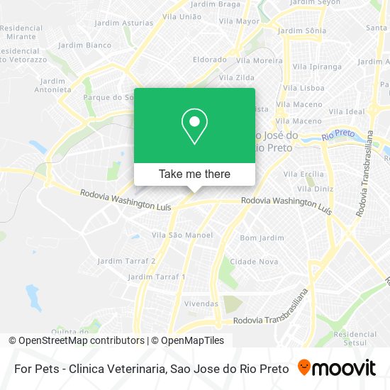 For Pets - Clinica Veterinaria map