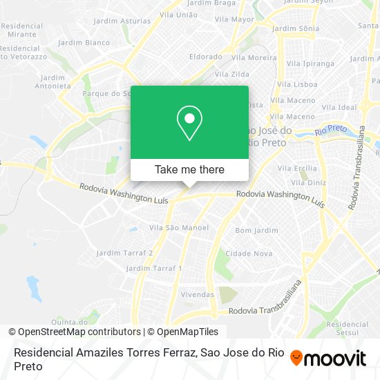 Mapa Residencial Amaziles Torres Ferraz