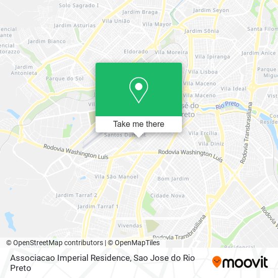 Associacao Imperial Residence map