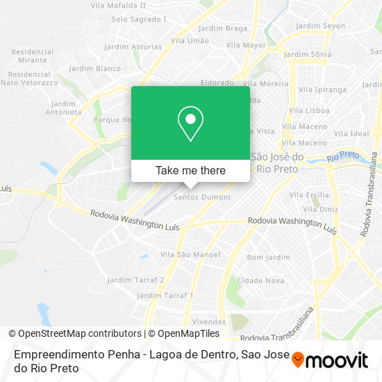 Empreendimento Penha - Lagoa de Dentro map