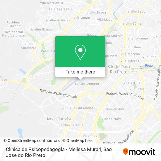 Clínica de Psicopedagogia - Melissa Murari map