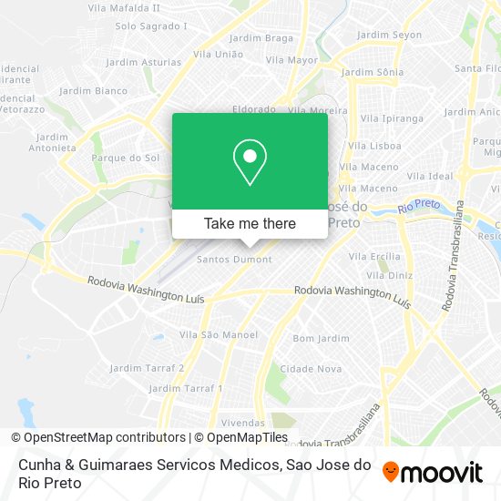 Cunha & Guimaraes Servicos Medicos map