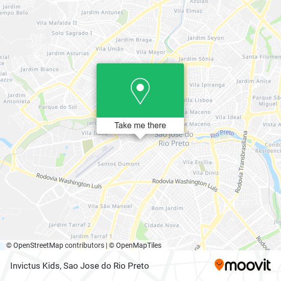 Invictus Kids map