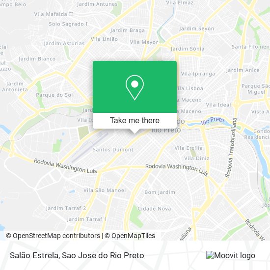 Salão Estrela map