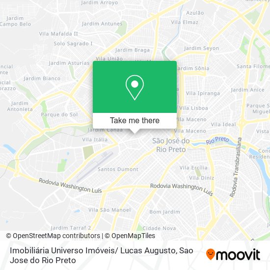 Imobiliária Universo Imóveis/ Lucas Augusto map