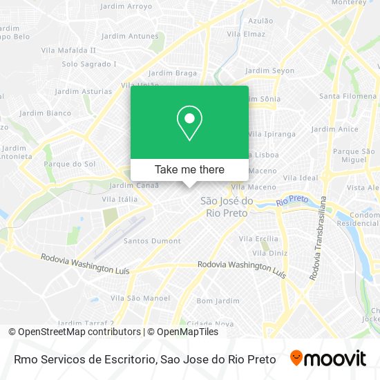 Rmo Servicos de Escritorio map