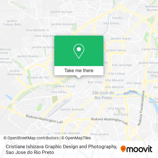 Cristiane Ishizava Graphic Design and Photography map