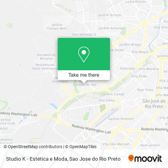 Studio K - Estética e Moda map