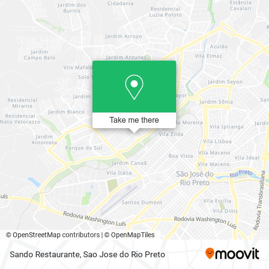 Sando Restaurante map