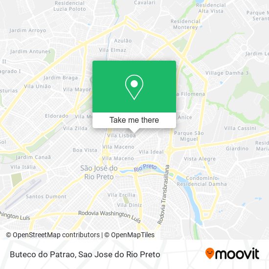 Buteco do Patrao map