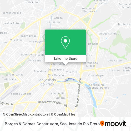 Borges & Gomes Construtora map