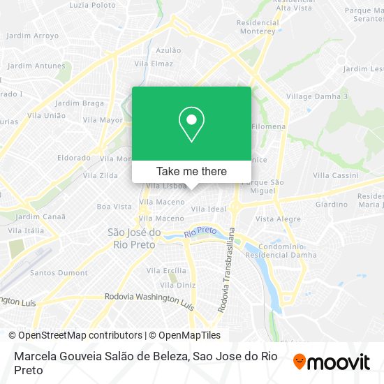 Marcela Gouveia Salão de Beleza map