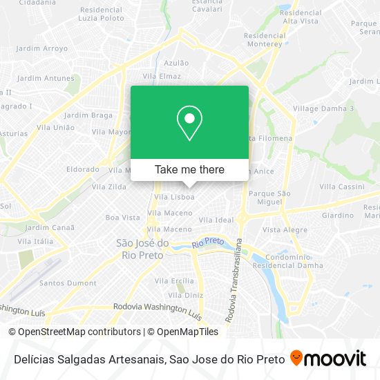 Delícias Salgadas Artesanais map