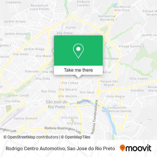 Rodrigo Centro Automotivo map