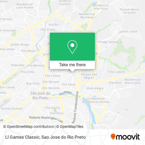 Ll Games Classic map