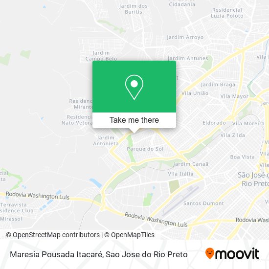 Maresia Pousada Itacaré map
