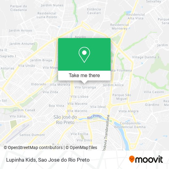 Lupinha Kids map