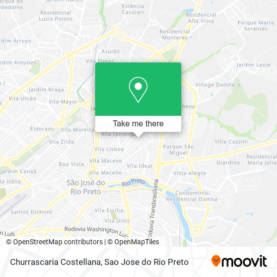 Churrascaria Costellana map