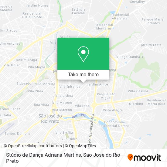 Stúdio de Dança Adriana Martins map