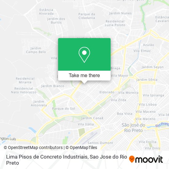 Lima Pisos de Concreto Industriais map
