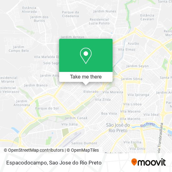 Espacodocampo map