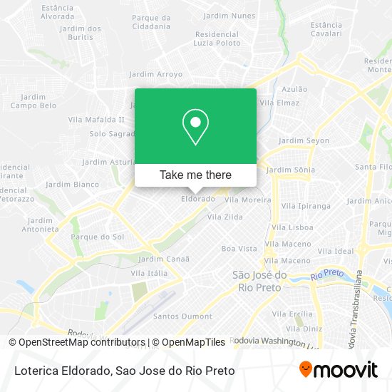 Loterica Eldorado map