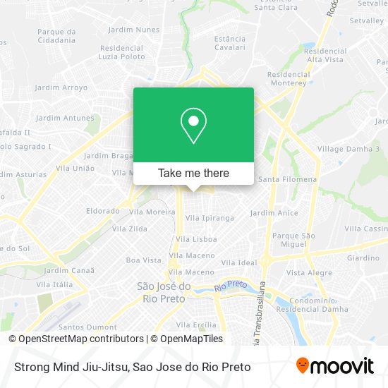 Strong Mind Jiu-Jitsu map