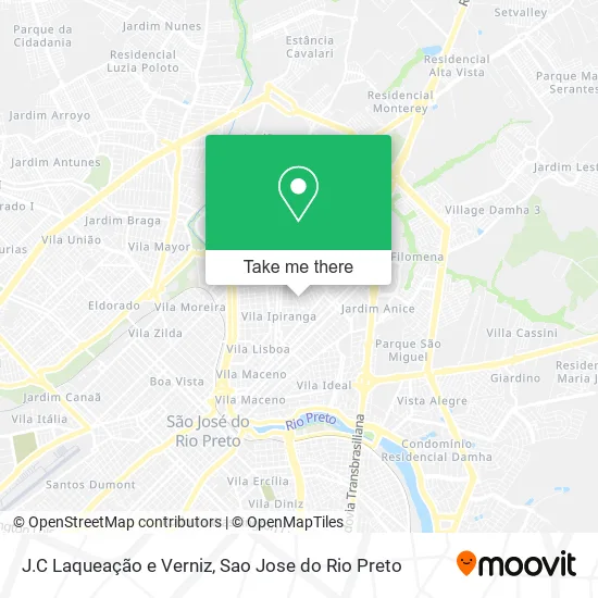 Mapa J.C Laqueação e Verniz