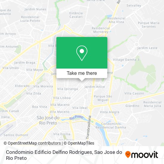 Condominio Edificio Delfino Rodrigues map