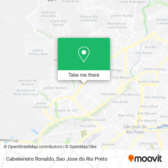 Cabeleireiro Ronaldo map