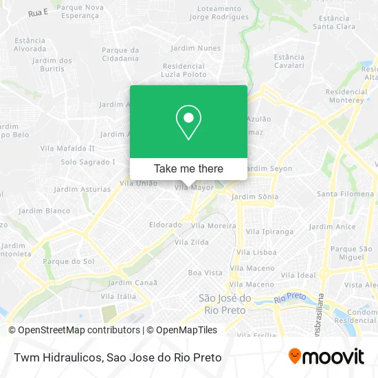 Twm Hidraulicos map